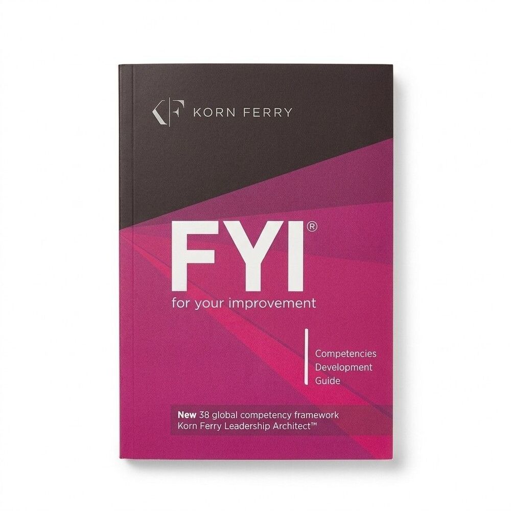 Korn Ferry FYI For Your Improvement 38 Global Competencies Development Guide NEW